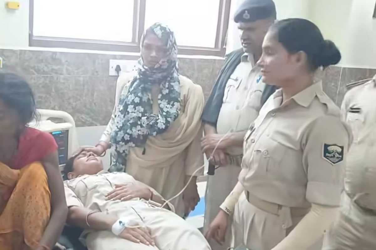 बेतिया: अतिक्रमण हटाने गई पुलिस टीम पर हमला, आधा दर्जन पुलिसकर्मी घायल