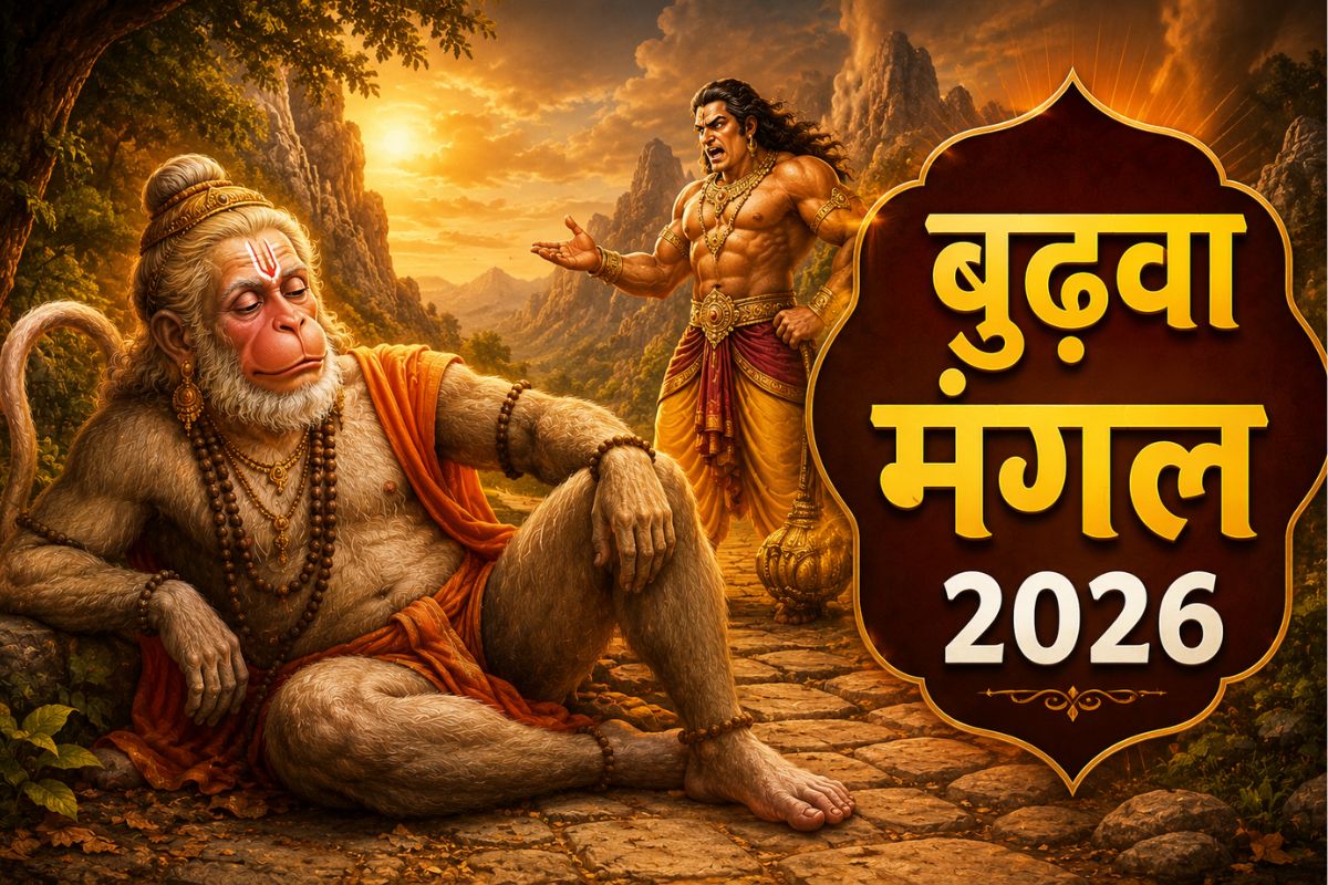 बुढ़वा मंगल का रहस्य, हनुमान जी ने कैसे तोड़ा भीम का अभिमान