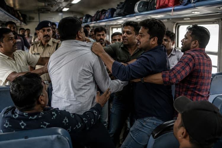 चलती दादर-गुवाहटी एक्सप्रेस में पुलिस और तस्करों के बीच भिड़ंत, मौके से फरार हुए आरोपी