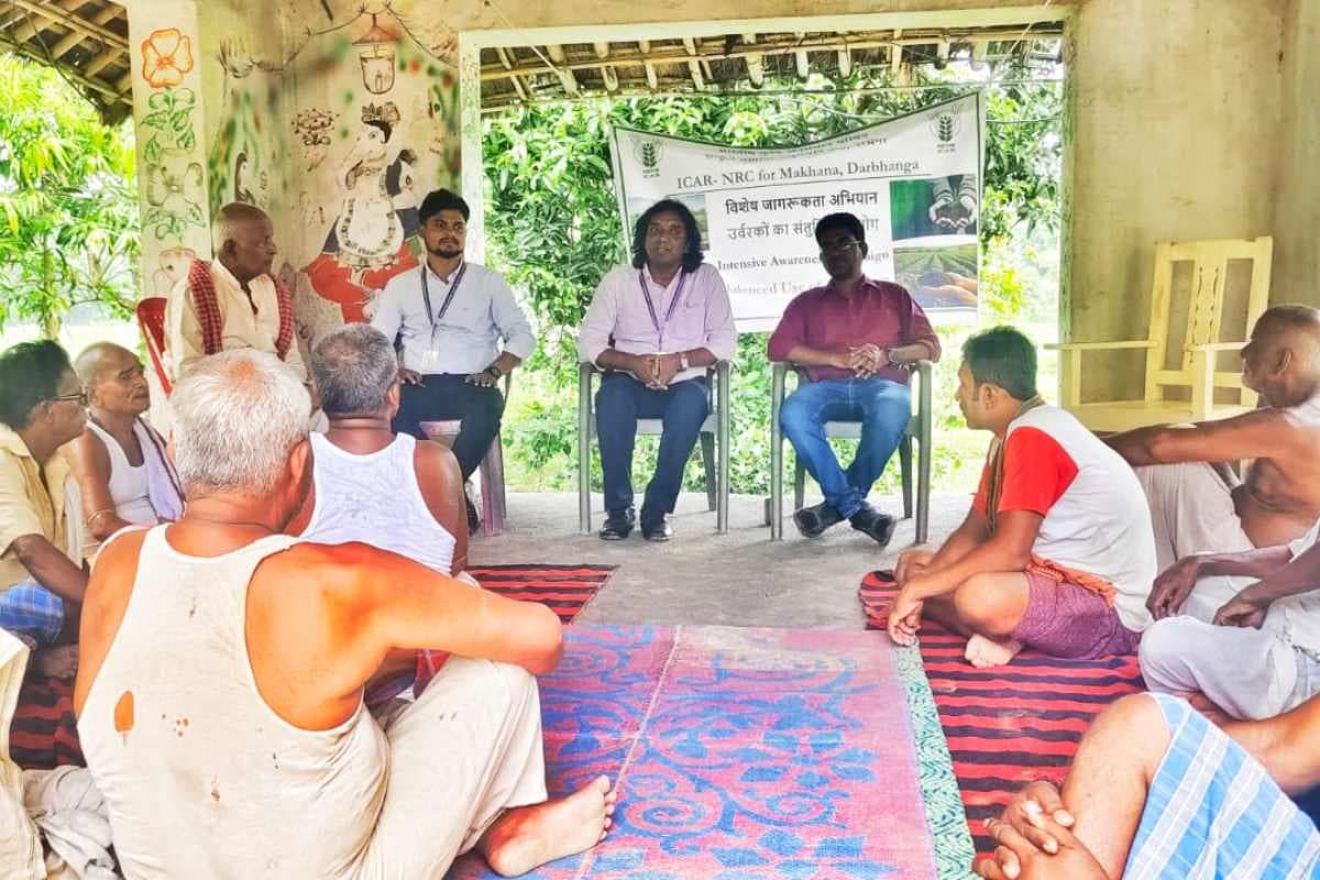 दरभंगा: किसानों को मिला मृदा संरक्षण और संतुलित उर्वरक का मंत्र