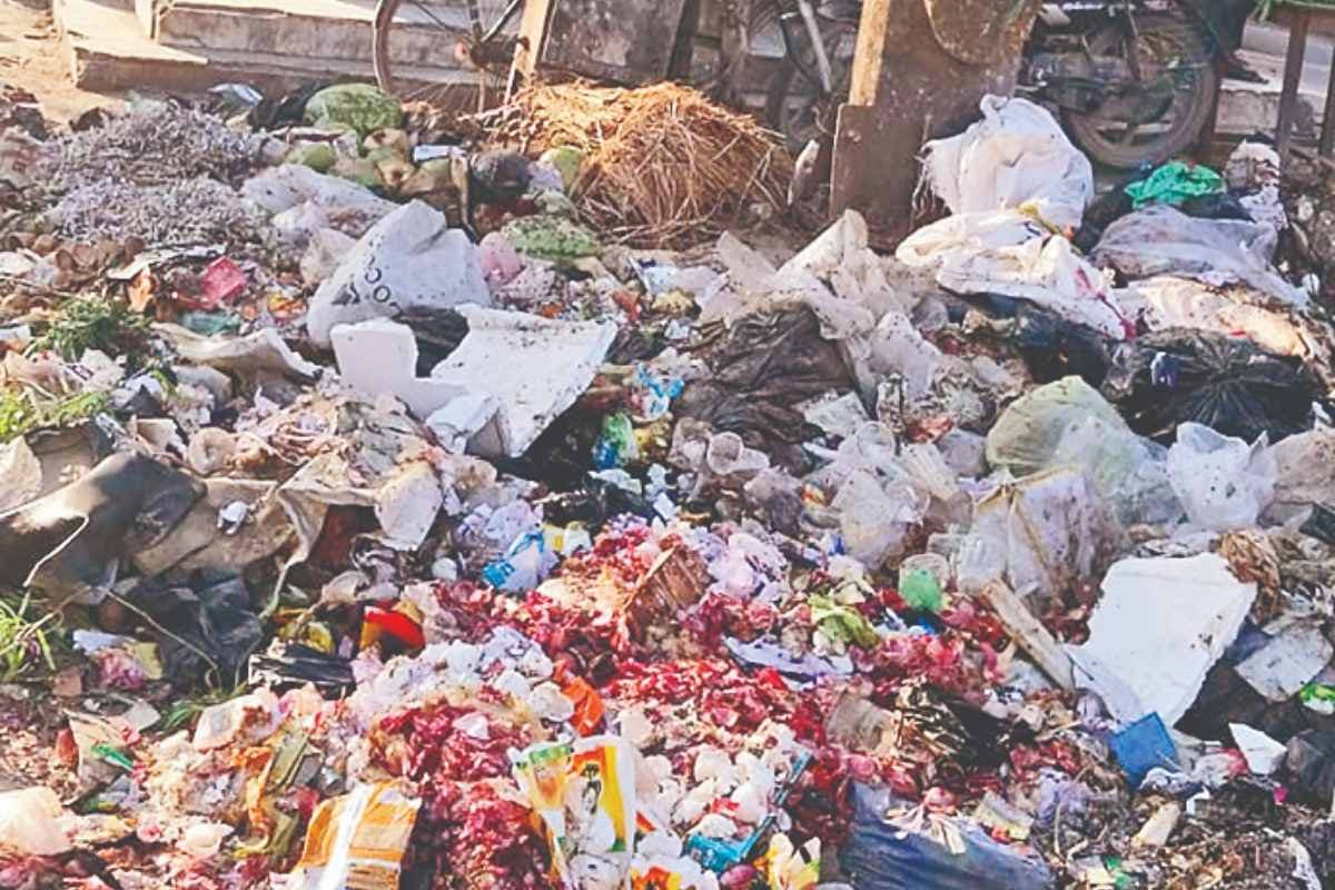 Darbhanga News benipur municipal council sanitation workers strike garbage crisis