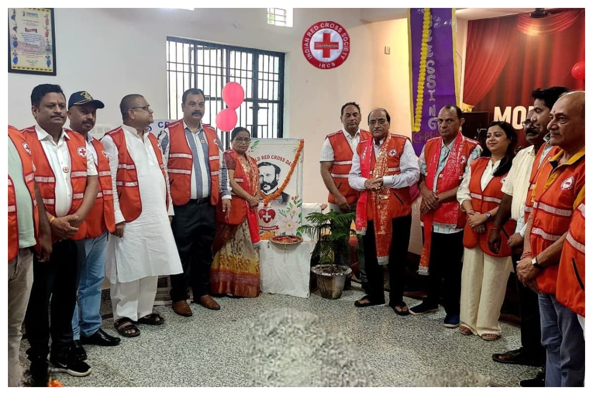 Darbhanga News red cross day celebration mount summer convent school
