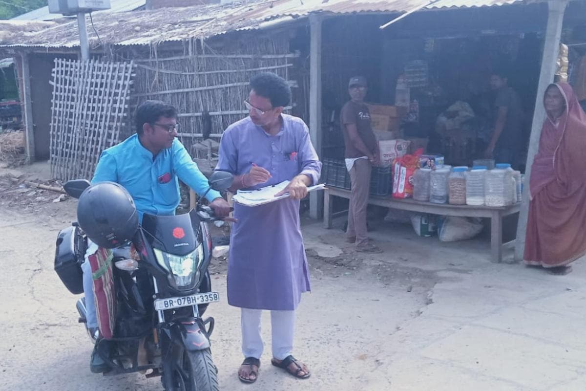 Darbhanga News tardih national census 2027 house listing nazri naksha work