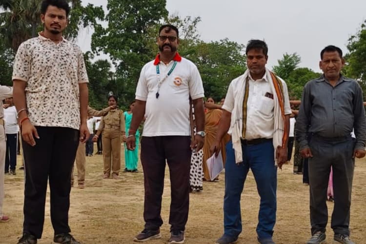 ग्रामीण रक्षादल ट्रेनिंग सेंटर में युवाओं को मिल रहा विशेष प्रशिक्षण