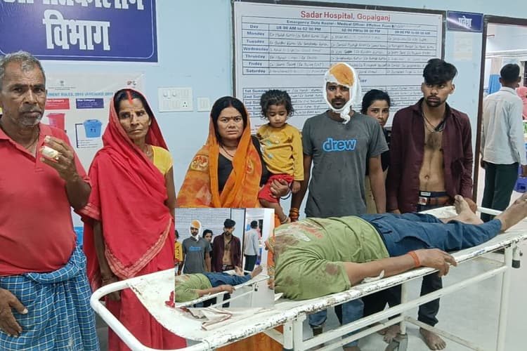 आपसी विवाद में चाकूबाजी और मारपीट, एक ही परिवार के सात लोग घायल
