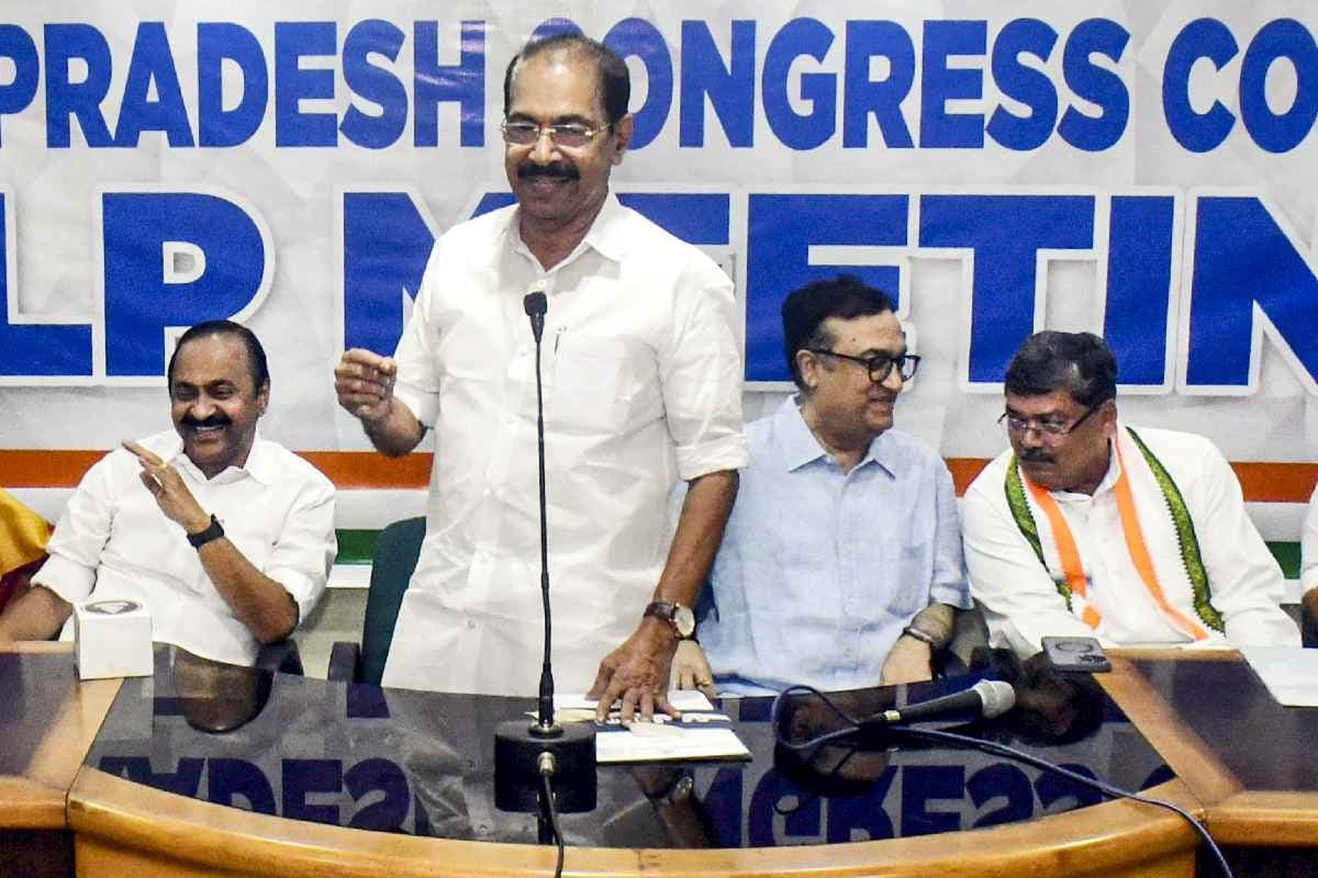 KPCC president Sunny Joseph speaks during Meeting