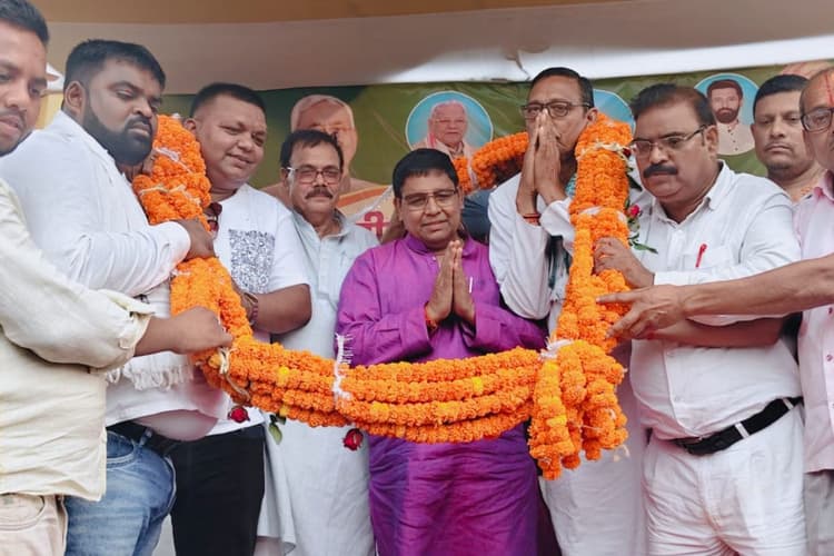 परिवहन मंत्री दामोदर रावत का भव्य स्वागत, बोले- जनता के भरोसे पर हमेशा खरा उतरूंगा