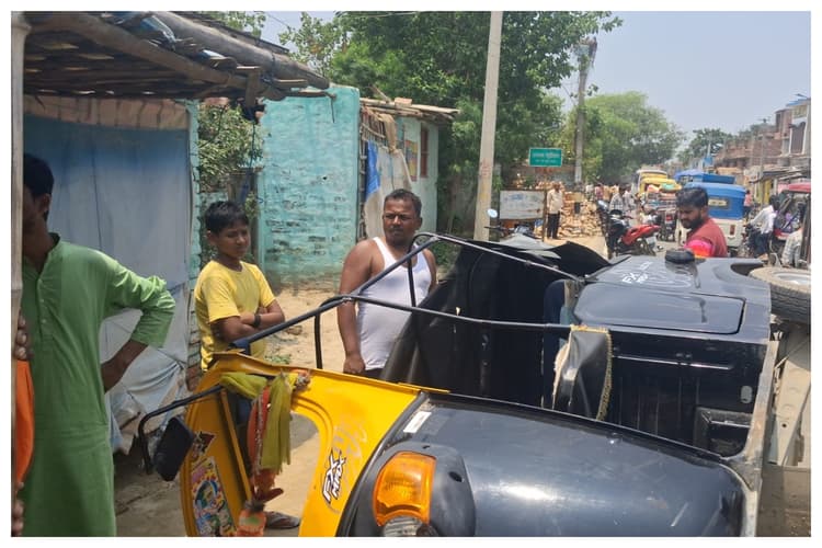Madhubani news: सड़क हादसे में बाइक सवार युवक की मौत, मुंडन की खुशियां मातम में बदलीं