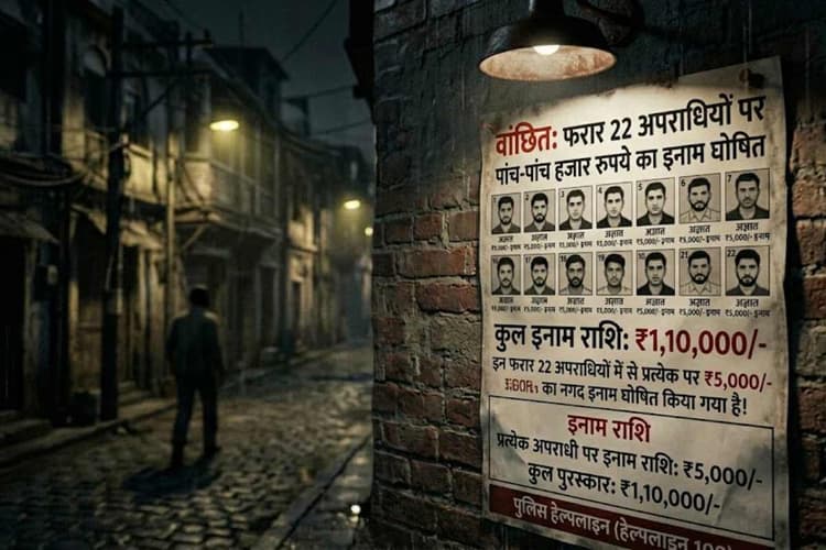 मोतिहारी: पुलिस का बड़ा एक्शन, आर्म्स एक्ट के 22 फरार अभियुक्तों पर 5-5 हजार का इनाम घोषित