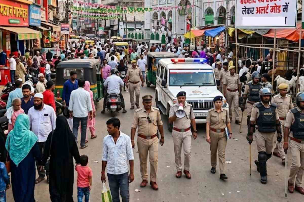 मोतिहारी: बकरीद को लेकर हाई अलर्ट, ईदगाहों और मस्जिदों पर कड़ी निगरानी