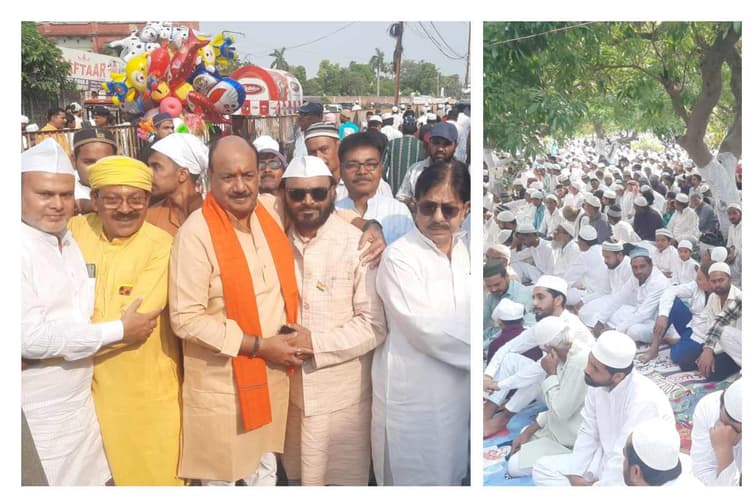 मुजफ्फरपुर: ईदगाहों में उमड़ा अकीदतमंदों का हुजूम, मुल्क के लिए मांगी अमन-चैन की दुआ
