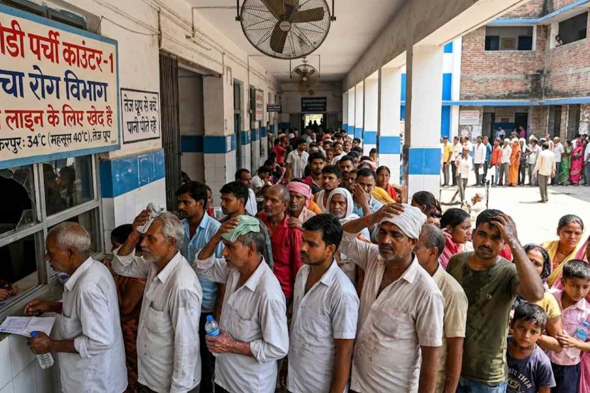 मुजफ्फरपुर: तेज धूप और पसीने से बढ़े चर्म रोग के मरीज, अस्पतालों में बढ़ी ओपीडी लाइन