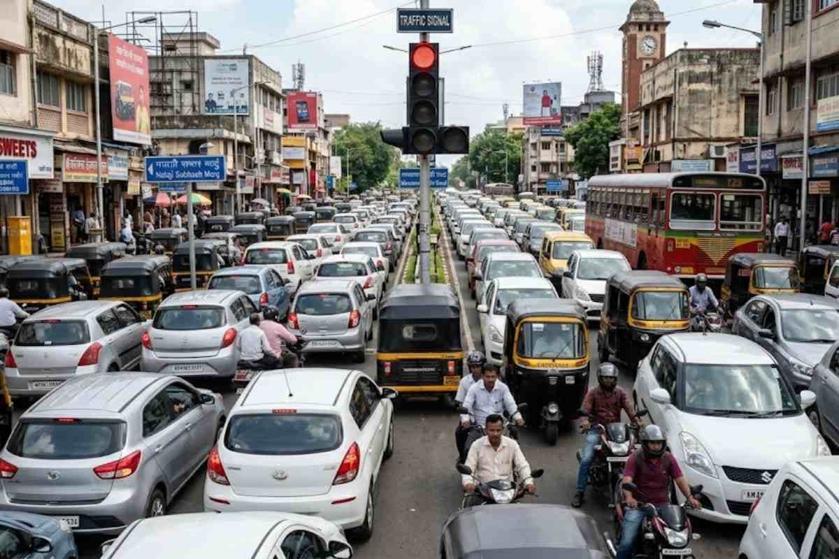 मुजफ्फरपुर: ट्रैफिक सिग्नलों पर हर दिन करोड़ों रुपये का ‘ईंधन फूंक’ रहे लोग, जेब पर पड़ रहा असर