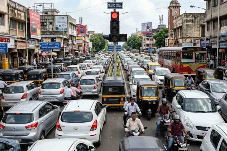 मुजफ्फरपुर: ट्रैफिक सिग्नलों पर हर दिन करोड़ों रुपये का ‘ईंधन फूंक’ रहे लोग, जेब पर पड़ रहा असर