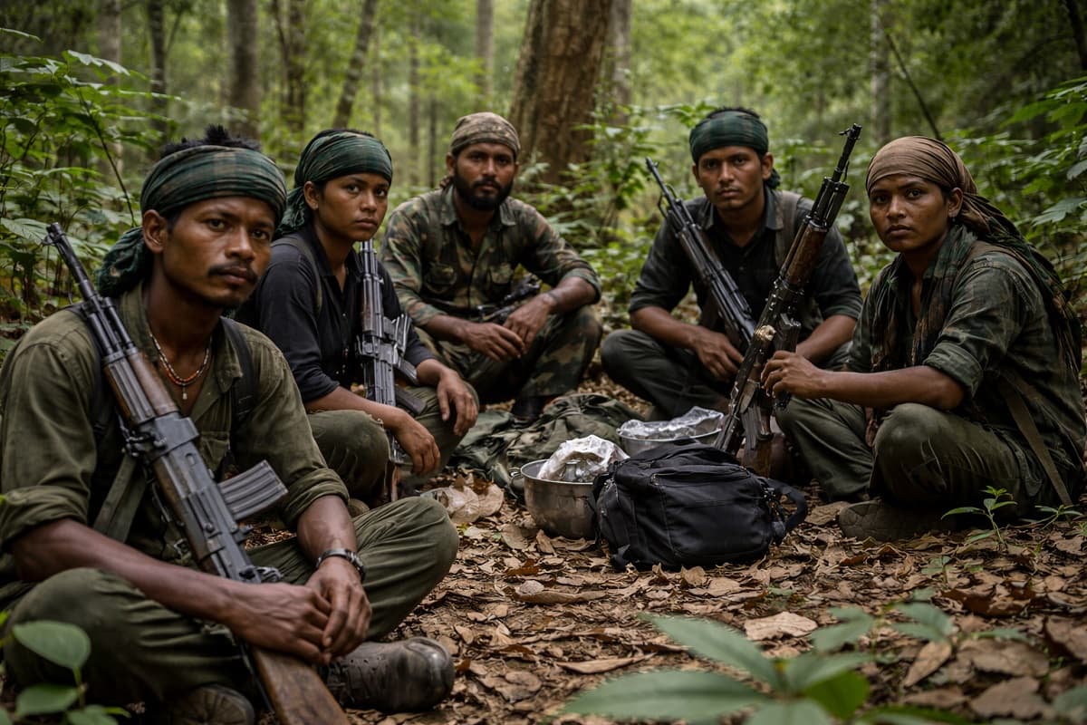 तेलंगाना में सरेंडर करने वाले नक्सलियों का झारखंड से है कनेक्शन, चाईबासा में फैला रखा था नेटवर्क