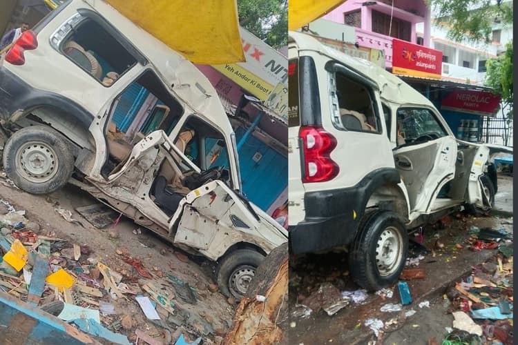 बसंतपुर सड़क हादसे में मां-बेटी की मौत, 3 की हालत गंभीर, शादी के पहले उठी अर्थी