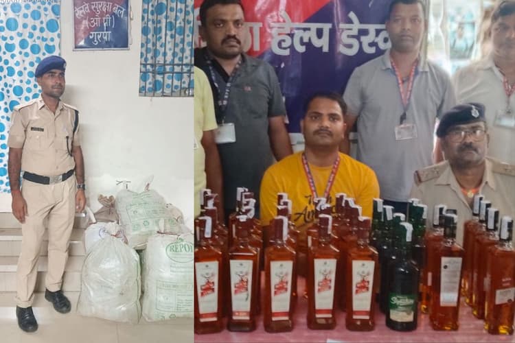 गया में चलती ट्रेन से 168 लीटर देसी शराब बरामद, आरपीएफ की रेड में तस्कर फरार