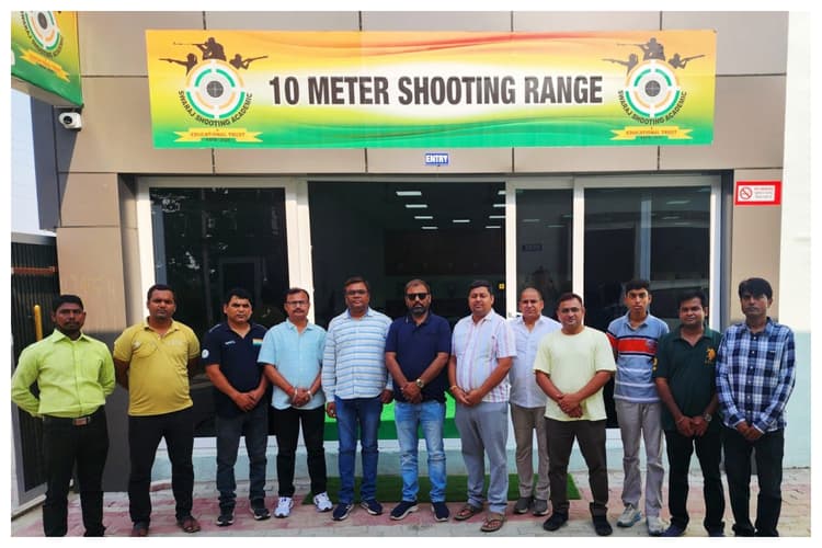 Muzaffarpur News: मुजफ्फरपुर में राज्य स्तरीय शूटिंग चैंपियनशिप की तैयारी, एसोसिएशन की टीम ने कैंपस का लिया जायजा