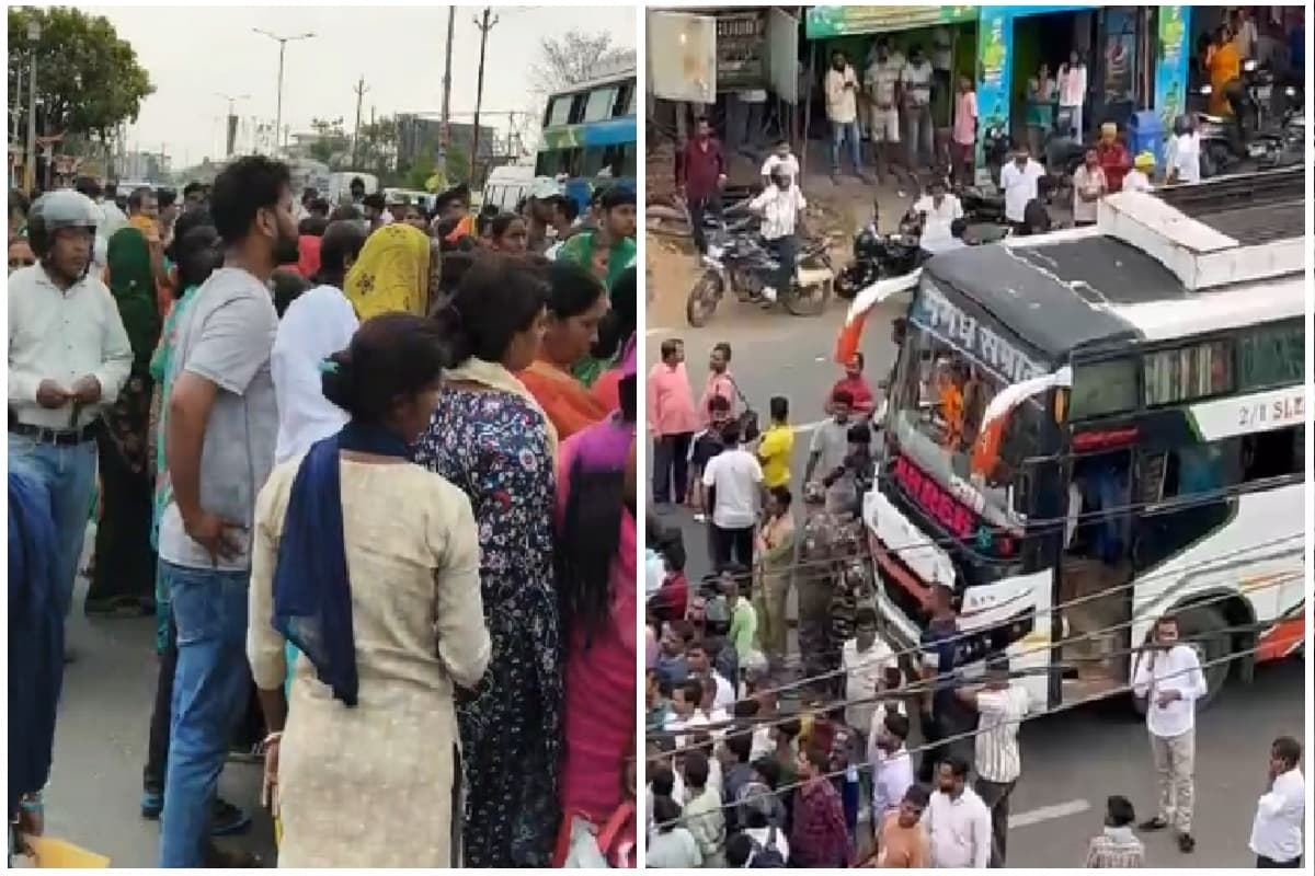 रांची में बड़ा सड़क हादसा: बेकाबू बस से कुचलकर दो की मौत, आक्रोशित लोगों ने सड़क किया जाम