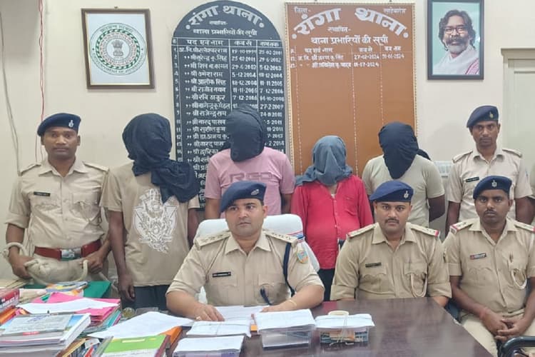 साहिबगंज में पुलिस की बड़ी कार्रवाई, बिहार के तीन सहित ब्राउन शुगर के चार तस्कर गिरफ्तार