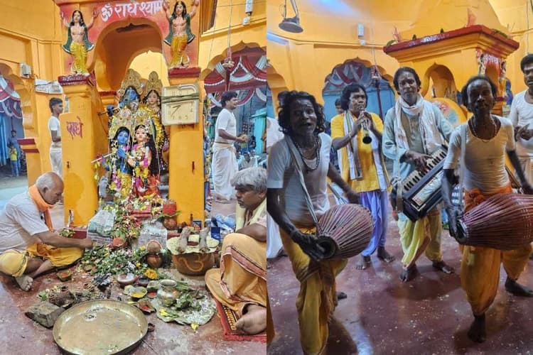 खरसावां के सिमला में 16 प्रहर हरिनाम संकीर्तन का भव्य समापन