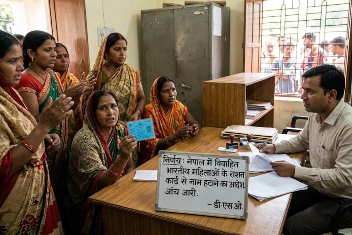 Sitamarhi News ration card update nepal marriage indian citizenship cancellation