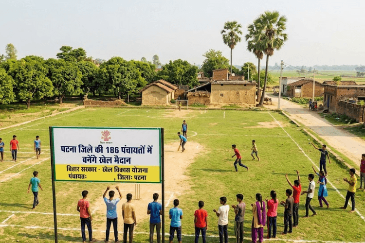 पटना जिले में खेलकूद को बढ़ावा देने के लिए पटना जिले की 186 पंचायतों में बनेंगे खेल मैदान