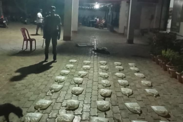 नवादा रजौली में 76 लीटर देसी महुआ शराब बरामद पुलिस अभियान जारी