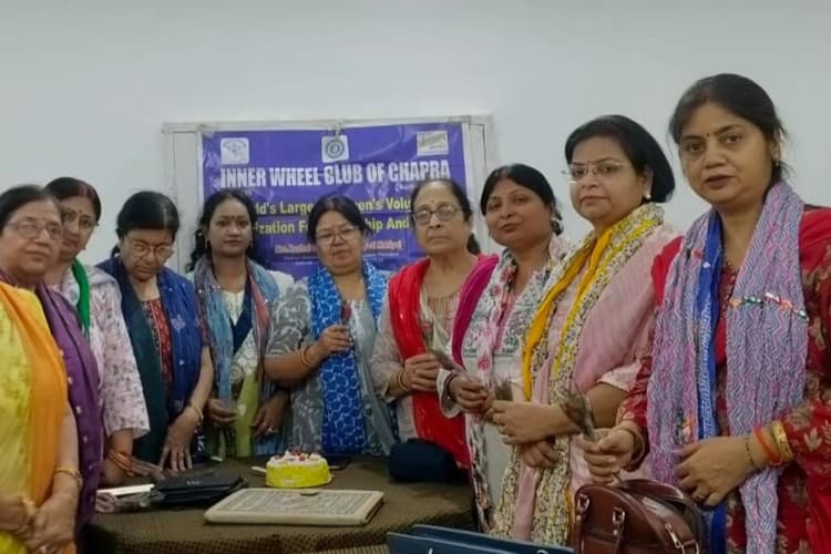 Saran News : इनर व्हील क्लब छपरा का 26वां स्थापना दिवस धूमधाम से मनाया गया