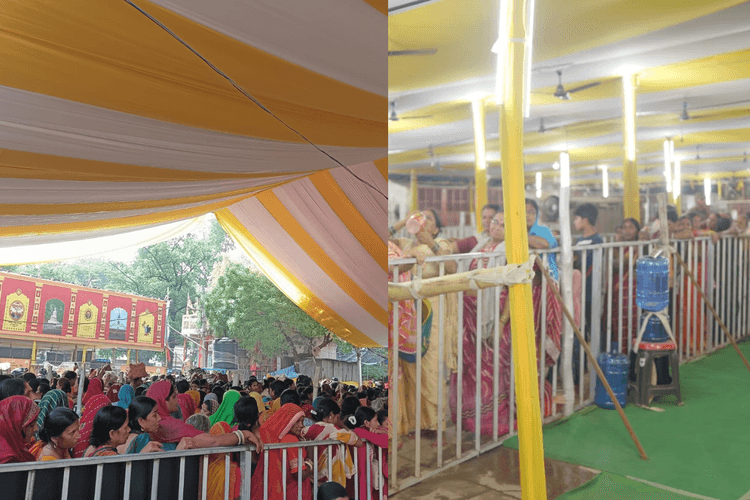 राजगीर में आस्था का महासैलाब: 41°C के टॉर्चर और लू पर भारी पड़ी श्रद्धा, एक ही दिन में डेढ़ लाख भक्तों ने लगाई कुंडों में डुबकी