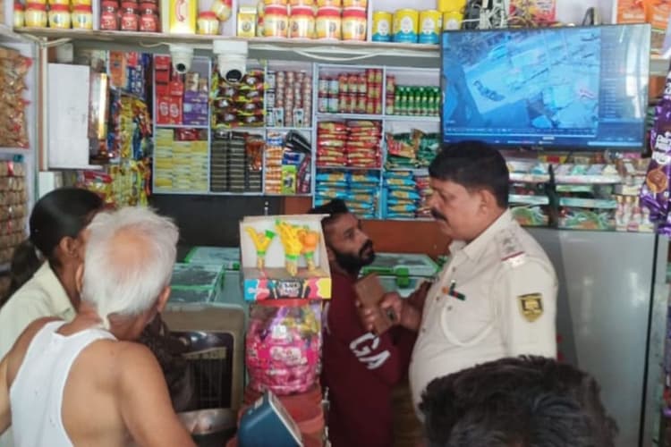 मलमलिया एनएच पर दिनदहाड़े चेन स्नैचिंग, पुलिस जांच में जुटी