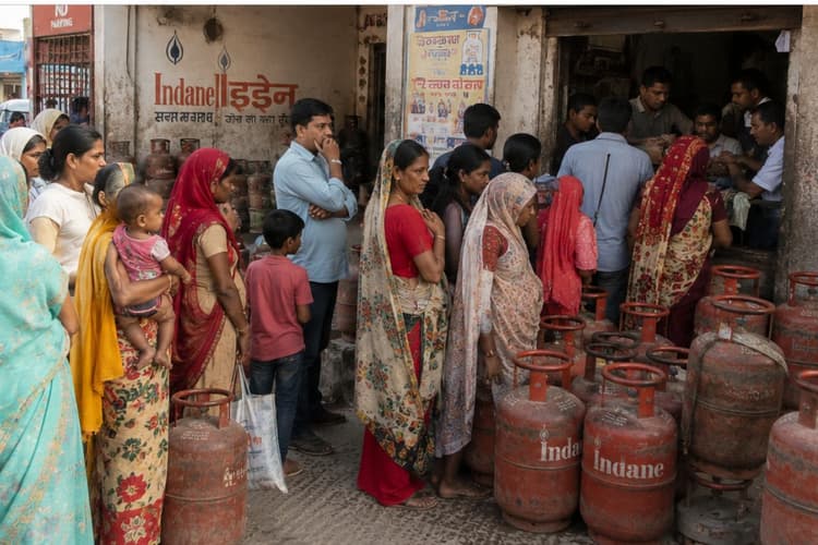 वैशाली में LPG संकट से हाहाकार: 65 हजार से ज्यादा उपभोक्ता प्रभावित, होम डिलीवरी सेवा फेल