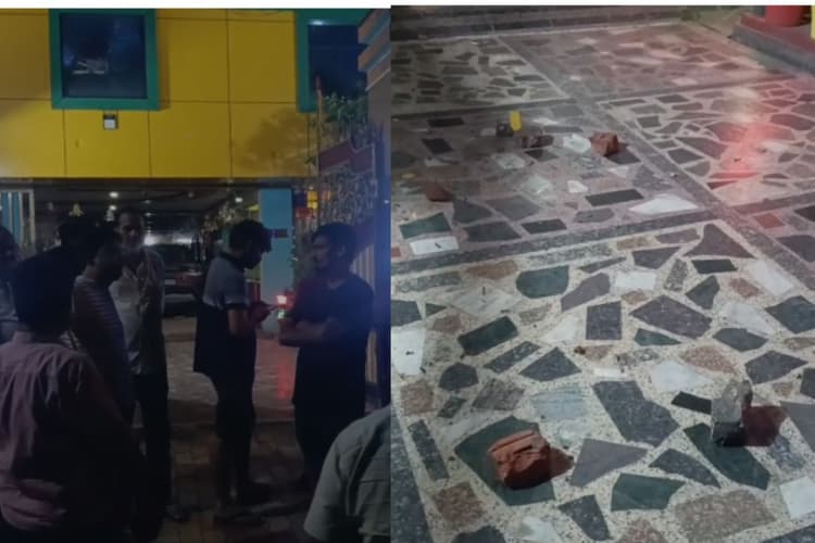 ऑर्केस्ट्रा को लेकर जमकर हंगामा: गोपालगंज के होटल रॉल्सन पर पत्थरबाजी, तेज साउंड को लेकर हुआ बवाल
