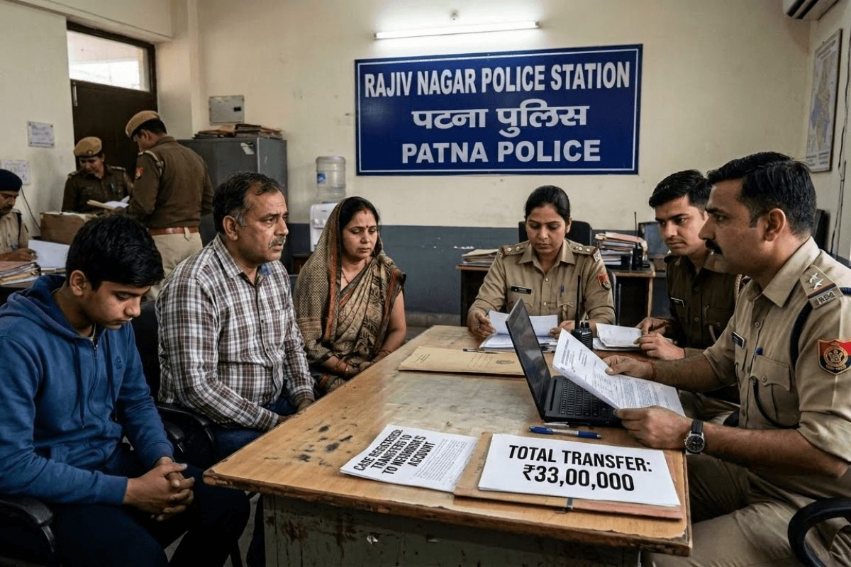 नाबालिग बेटे का बड़ा खेल, पड़ोसी के खाते में मोबाइल से हुआ लाखों का ट्रांसफर, खाता बना सुर्खियों का केंद्र