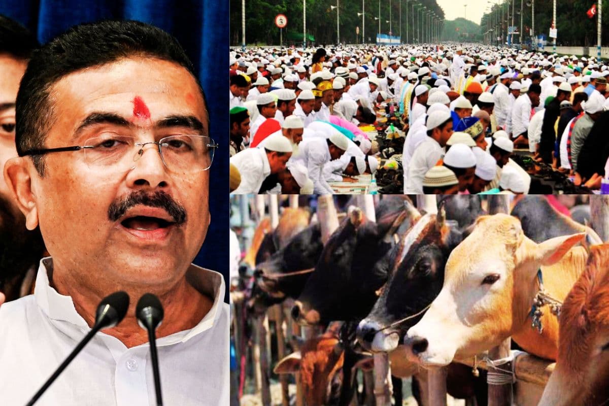बंगाल में सड़कों पर नमाज और पत्थरबाजी बर्दाश्त नहीं, गौ-तस्करों पर भी शिकंजा कसेगी शुभेंदु सरकार