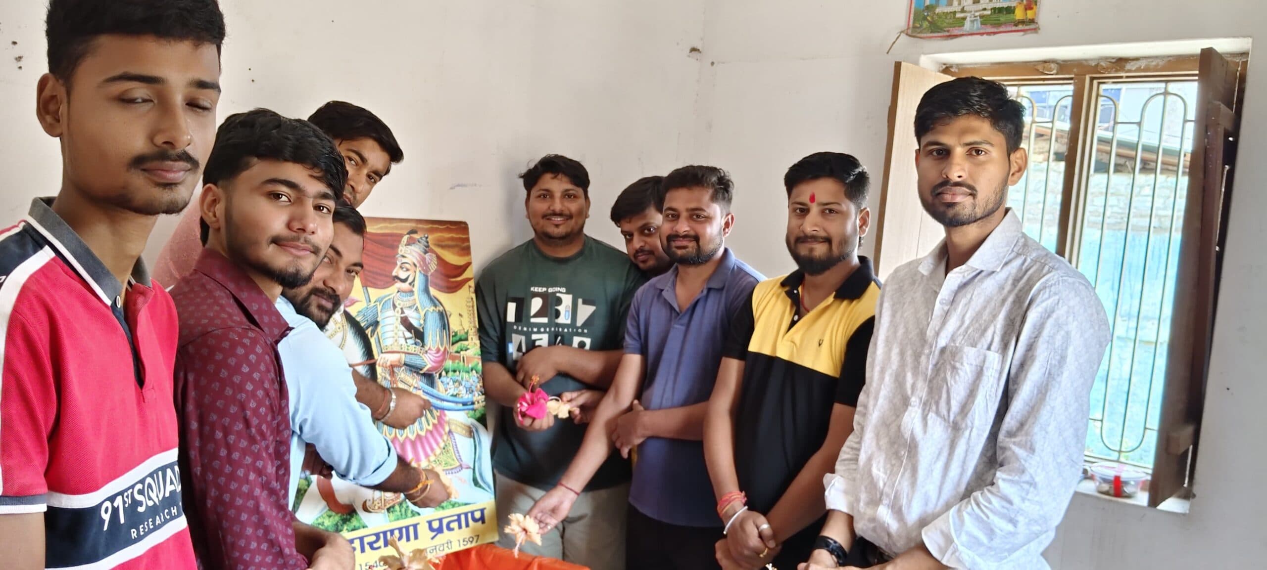KHAGARIA NEWS: चौथम में धूमधाम से मनाई गई महाराणा प्रताप की 486वीं जयंती, वीरता और स्वाभिमान को किया गया नमन