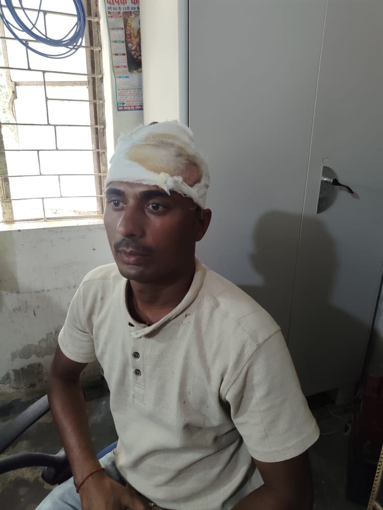 रंगदारी नहीं देने पर युवक को पीटा, 1500 रुपये लूटे, एक आरोपी गिरफ्तार