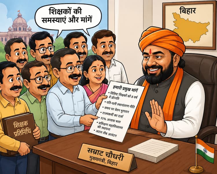 मुख्यमंत्री के समक्ष शिक्षकों की मांगें रखेंगे प्रतिनिधि