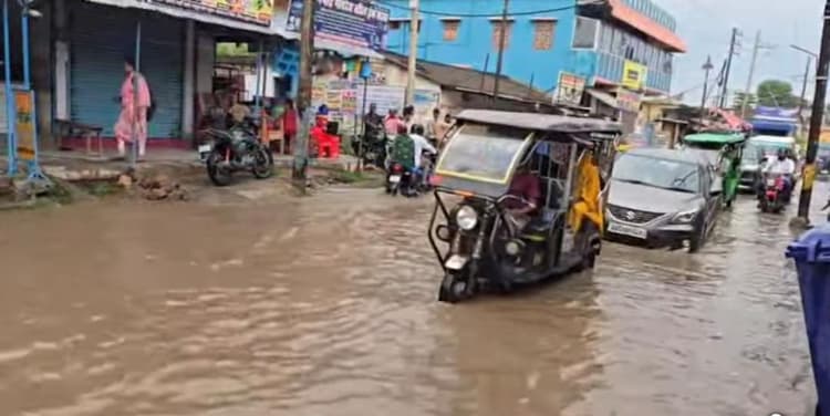 आंधी-बारिश से सहरसा में जनजीवन प्रभावित