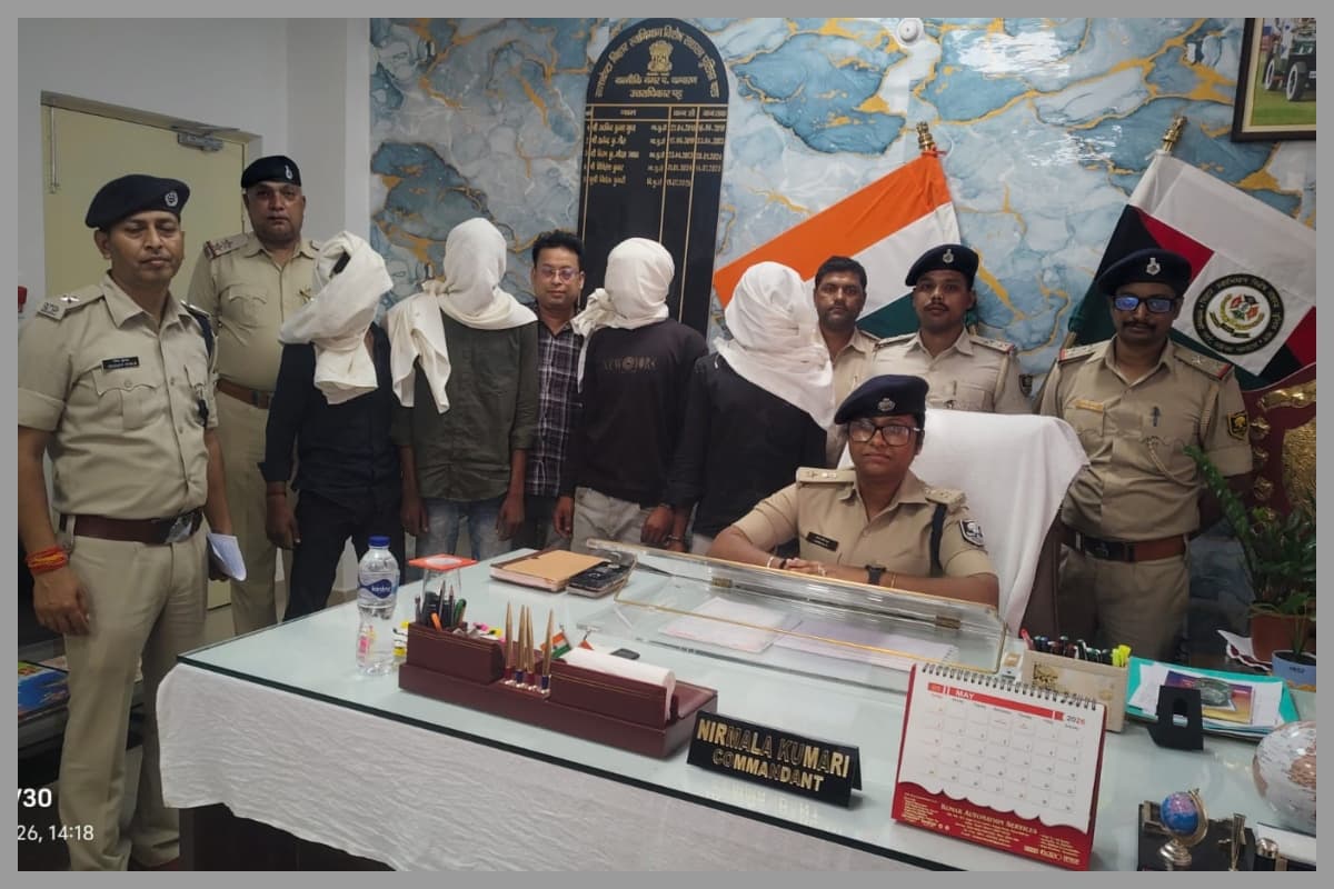 Bagaha bike thief gang arrested