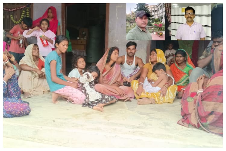 दरभंगा: एक साथ उठीं दो दोस्तों की अर्थियां, सड़क हादसे के बाद गांव में पसरा मातम