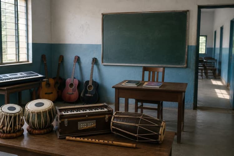 बिहार शिक्षा व्यवस्था पर सवाल: स्कूलों में उपकरण तो आए, लेकिन संगीत शिक्षक नहीं