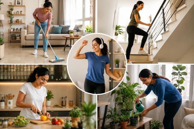 क्या बिना जिम जाए भी बर्न हो सकती है कैलोरी? घर के ये काम आपको बना सकते हैं ज्यादा फिट और एक्टिव