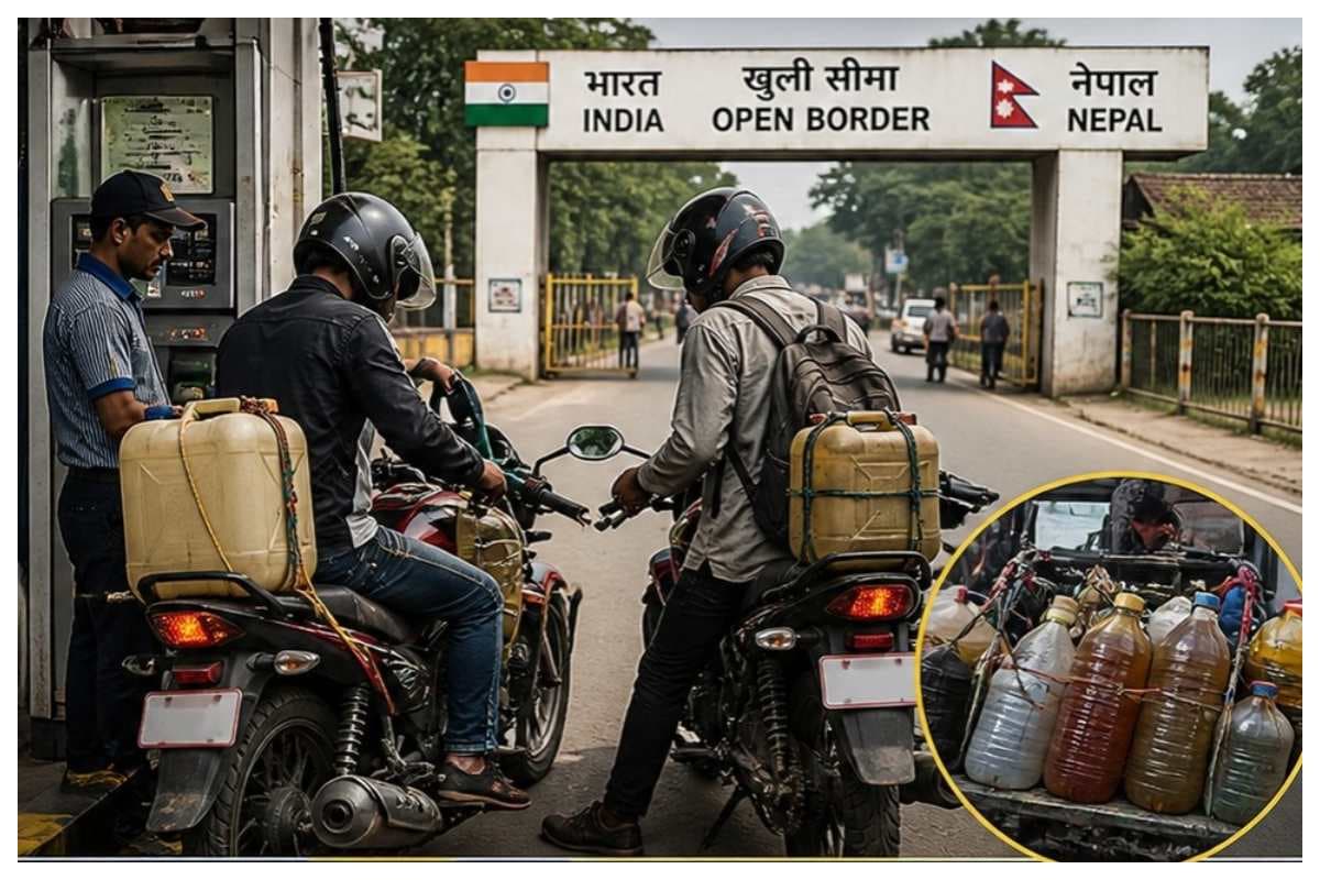 Bettiah News: भारत-नेपाल सीमा पर तेल का खेल: बाइक की टंकी फुल कर सरहद पार कर रहे तस्कर.