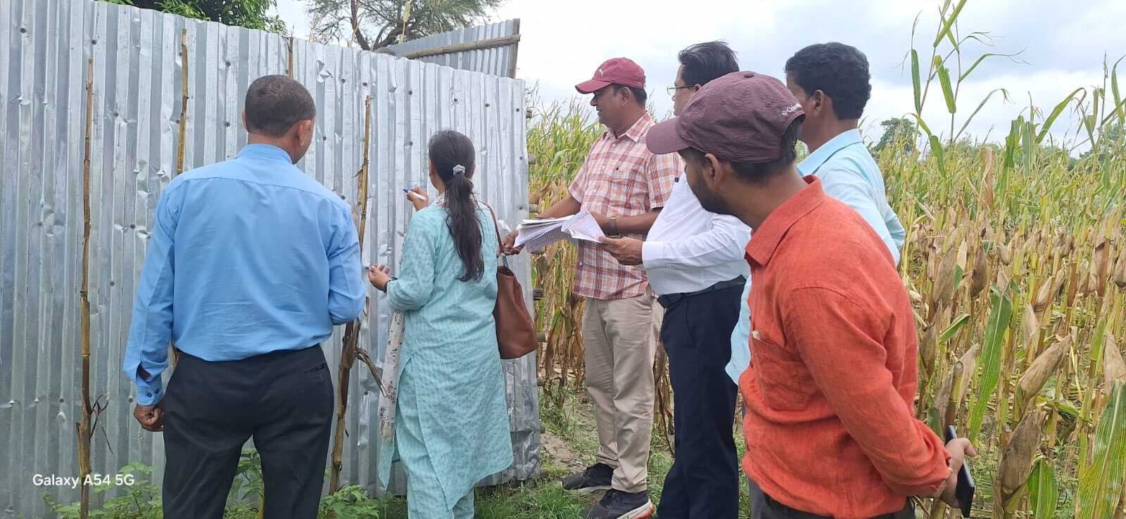 बीडीओ ने मकान सूचीकरण व गणना कार्य का लिया जयजा, गणना कार्य के लिए किया प्रेरित