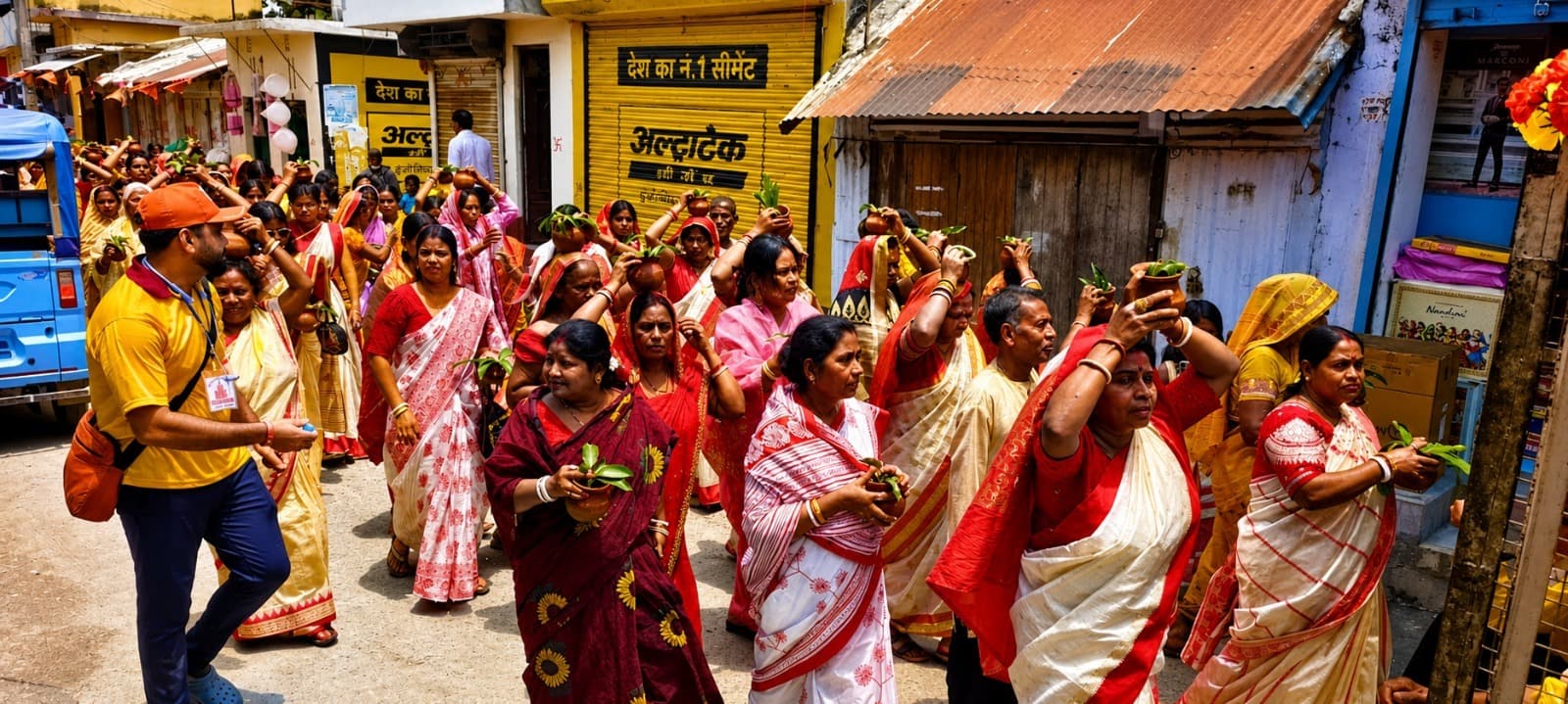 KISHANGANJ भक्ति में डूबा ठाकुरगंज, महिलाओं की भव्य कलशयात्रा से गूंजा नगर
