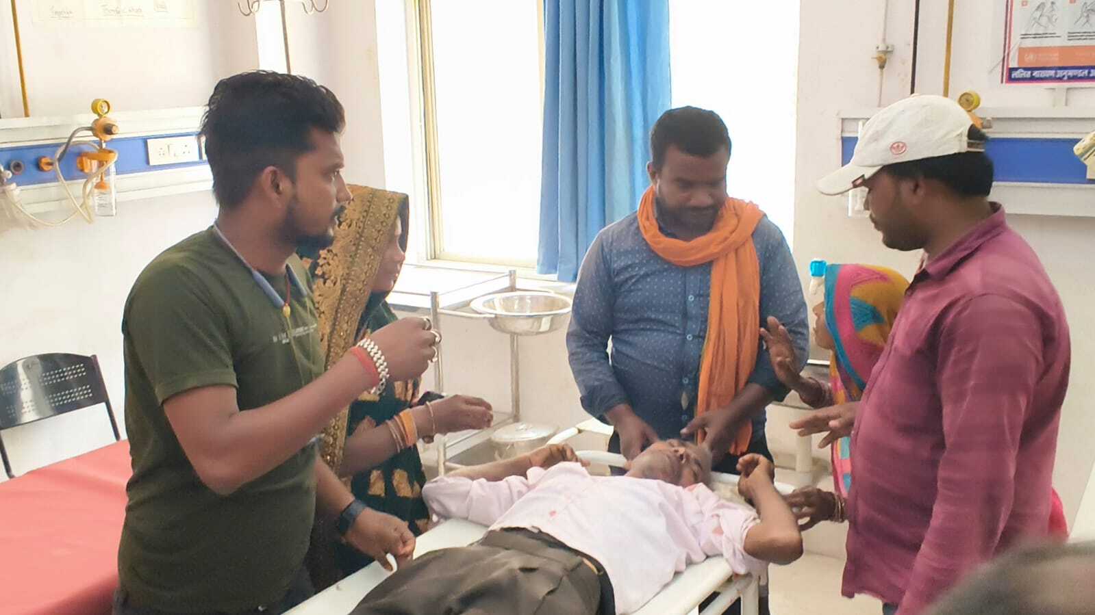 SUPAUL दो बाइकों की की टक्कर में दो जख्मी, प्राथमिक उपचार के बाद एक रेफर