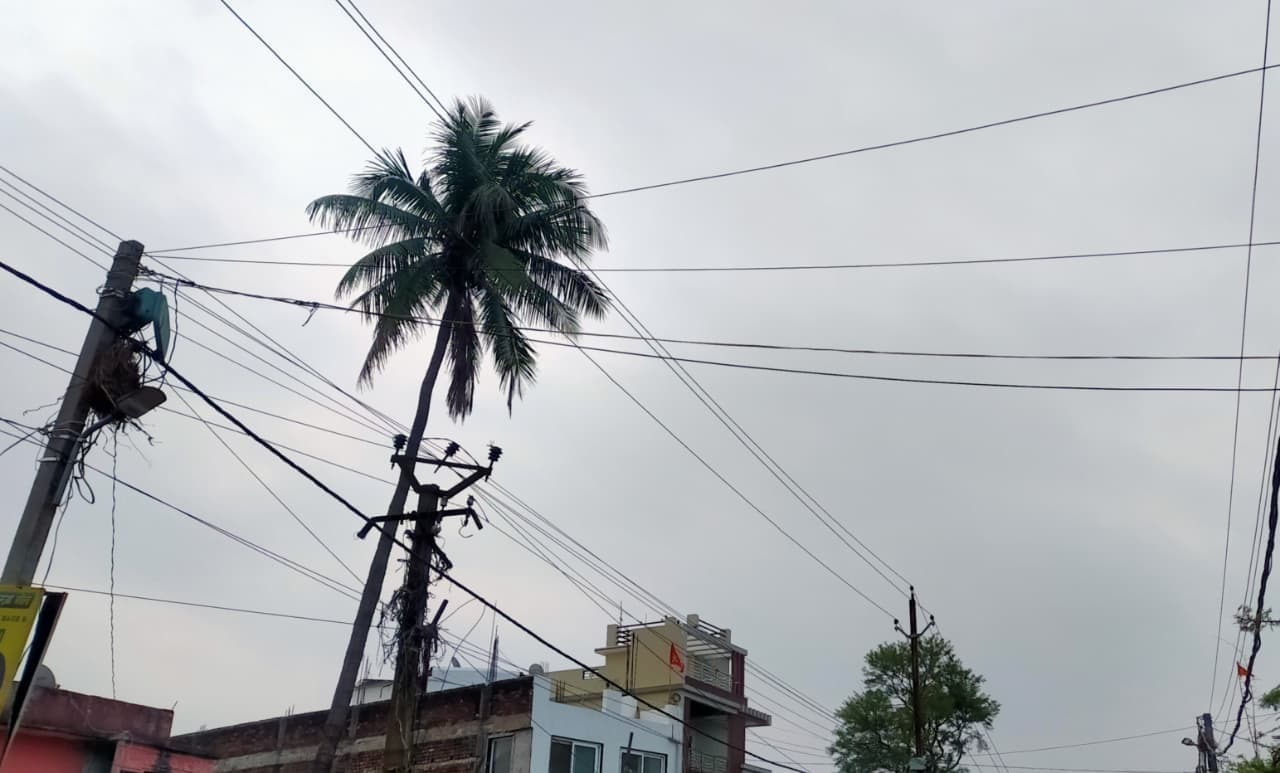 SAHARSA कोसी में मौसम का मिजाज थोड़ा बदला-बदला सा