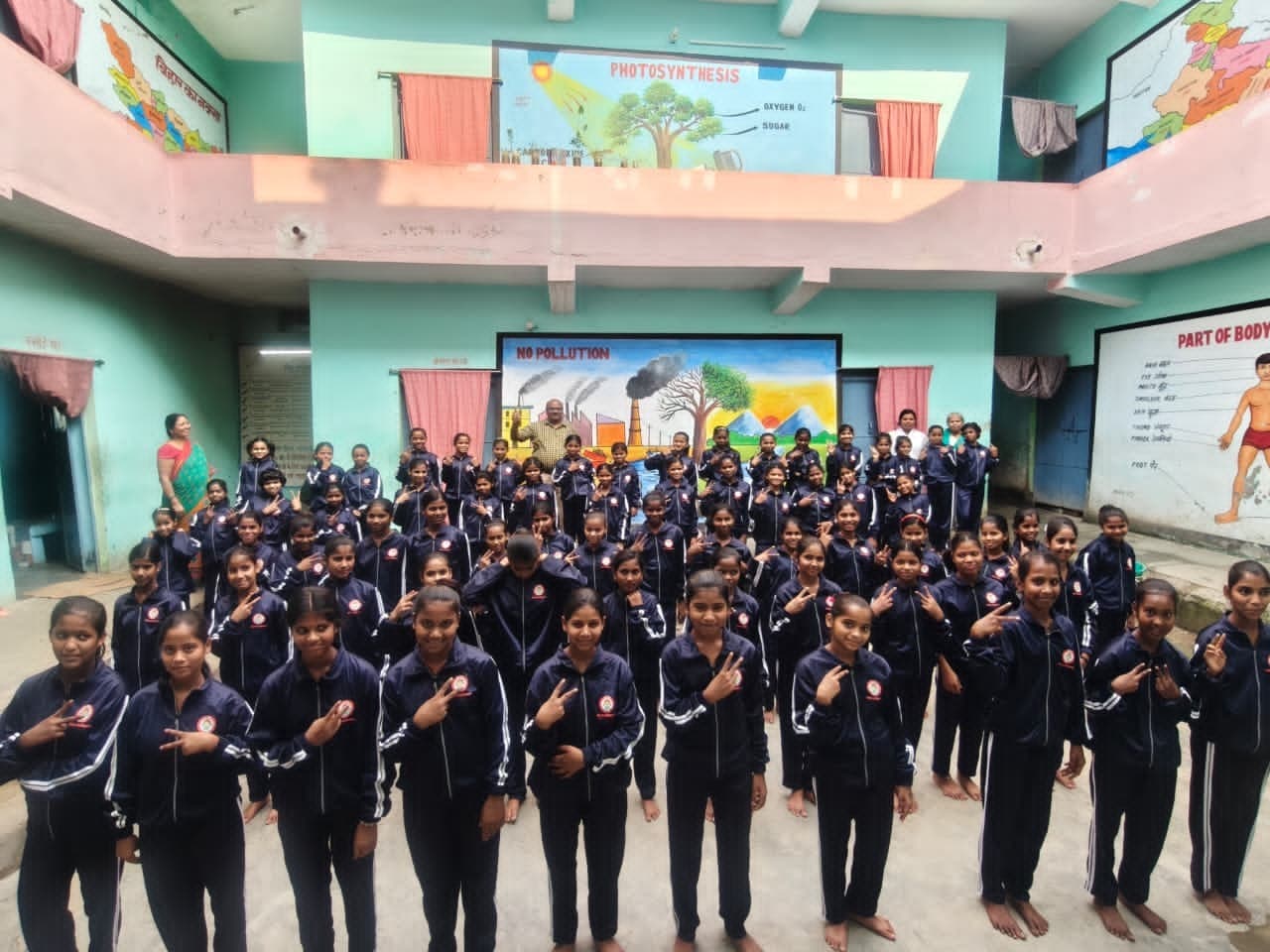कस्तूरबा आवासीय विद्यालय में सखी वार्ता का आयोजन