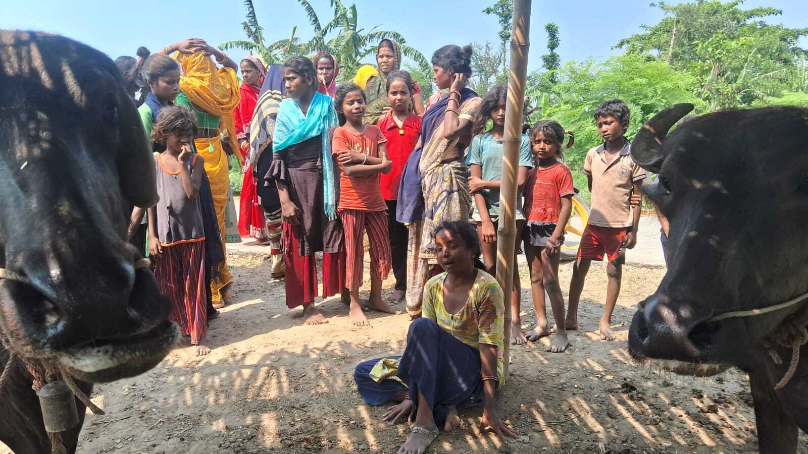 ट्रैक्टर की चपेट में आने से बच्ची की हुई मौत